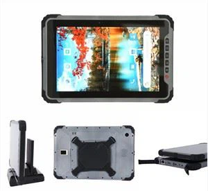 GLONASS GPS'li 10 İnç Android 10 Barkod Tarayıcı Tablet PC